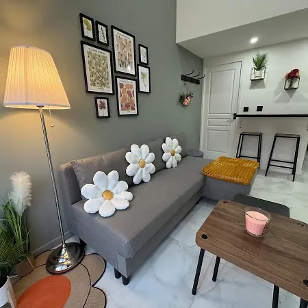 Flower Power In Lyon Neuf Climatise Avec Terrasse Holiday home *